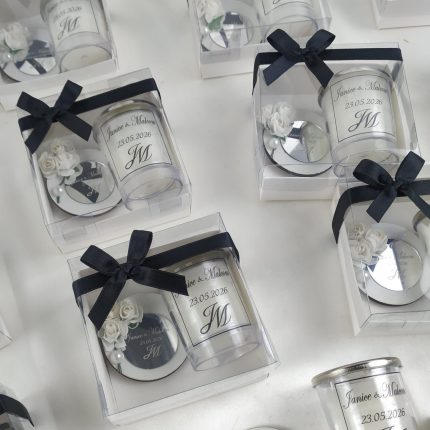 Mum ve Çiçekli Magnet Hediyelik