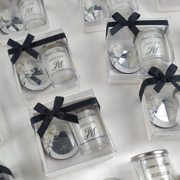 Mum ve Çiçekli Magnet Hediyelik - Görsel 1