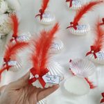 Özel Çantasında Kolonya ve İstiridye Mum Hediyelik - Görsel 5