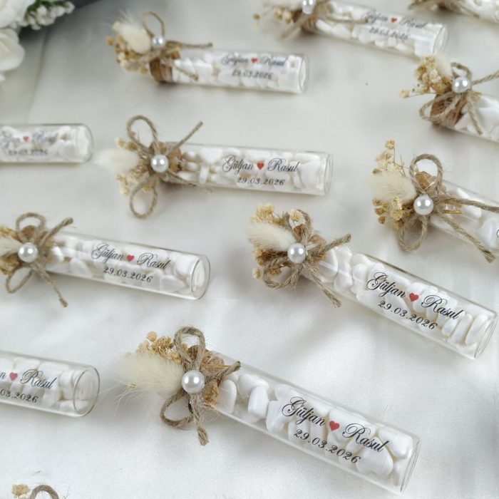 Kalp Şekerli Hediyelik - Görsel 1